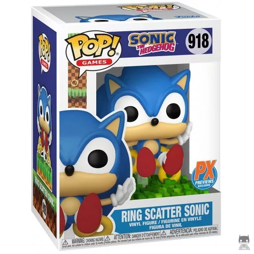 Figurine Funko POP Sonic Anneaux (Sonic le Hérisson)
