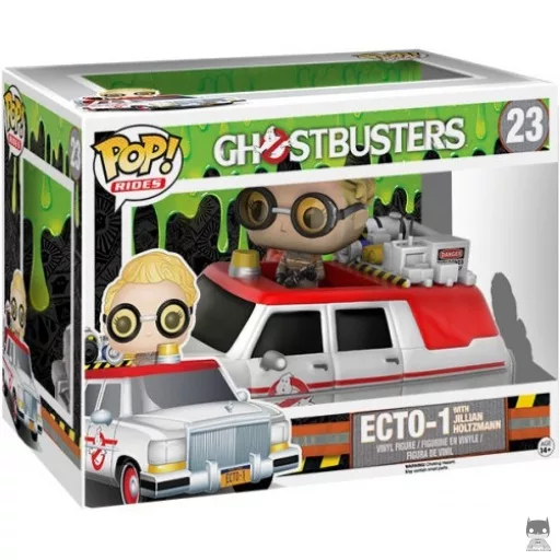 Figurine Funko POP Ecto-1 avec Dr. Jillian Holtzmann (Pop! Vinyl)