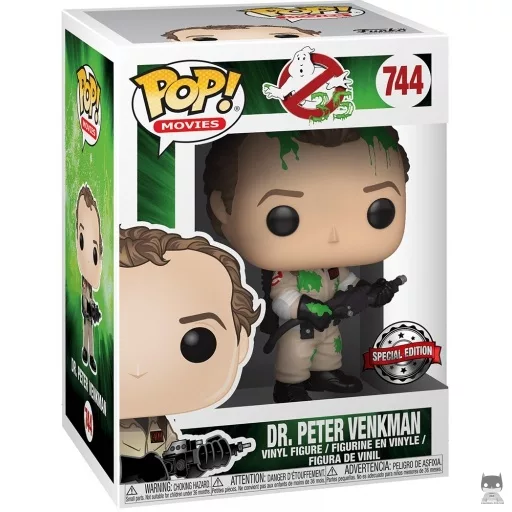 Figurine Funko POP Dr. Peter Venkman Baveux (GameStop)