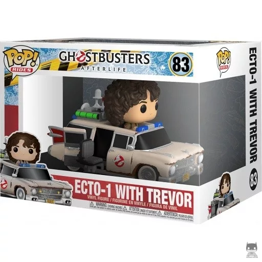 Figurine Funko POP Ecto-1 avecTrevor (SOS Fantômes : L'Héritage)