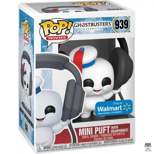 Figurine Funko POP Mini Bibendum avec Casque Audio (SOS Fantômes : L'Héritage)