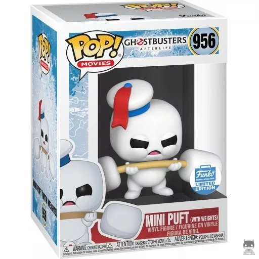 Figurine Funko POP Mini Bibendum avec Poids en Chamallow (SOS Fantômes : L'Héritage)