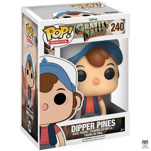 Figurine Funko POP Dipper Pines (Souvenirs de Gravity Falls)