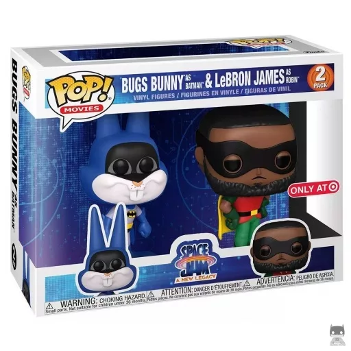 Figurine Funko POP Bugs Bunny en Batman & LeBron James en Robin (Pop! Vinyl)