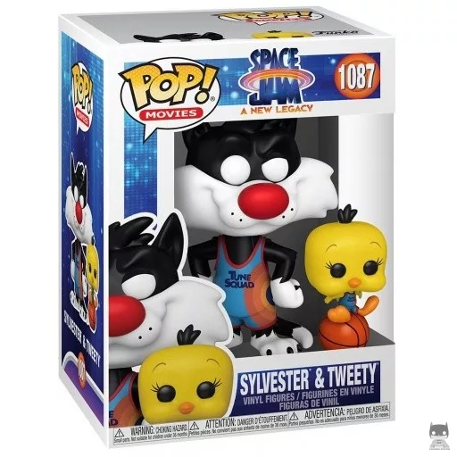 Figurine Funko POP Gros Minet & Titi (Space Jam Nouvelle Ere)