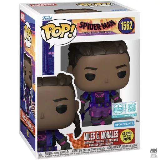 Figurine Funko POP Miles G. Morales (Glow in the Dark) (Spider-Man : Across the Spider-Verse)
