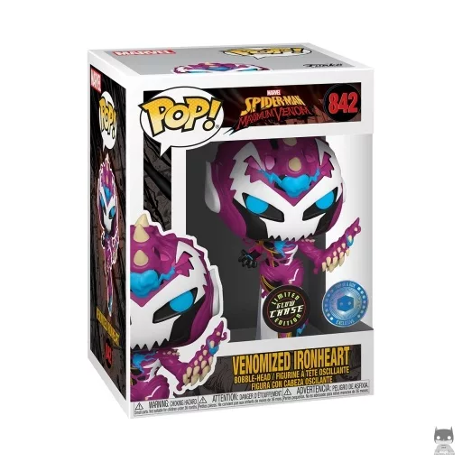 Figurine Funko POP Ironheart Venom (Chase) (Glow in the Dark)