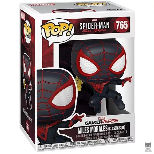 Figurine Funko POP Miles Morales (Costume classique) (Spider-Man: Miles Morales)