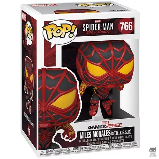 Figurine Funko POP Miles Morales (S.T.R.I.K.E. Costume) (Spider-Man: Miles Morales)