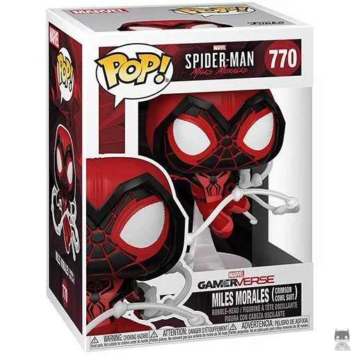 Figurine Funko POP Miles Morales (Costume à Capuche) (Spider-Man: Miles Morales)