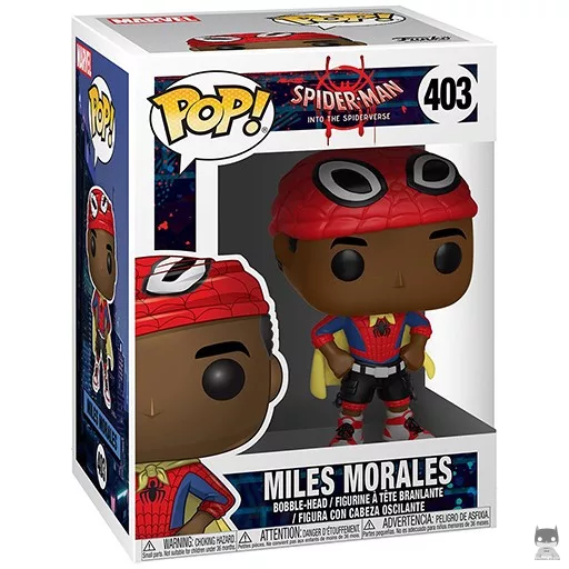 Figurine Funko POP Miles Morales (Cape) (Spider-Man : New Generation)