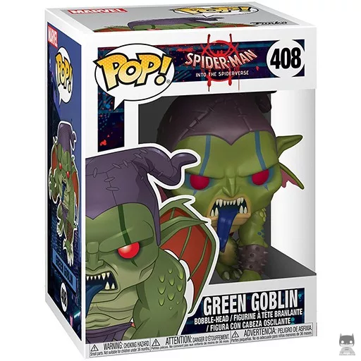 Figurine Funko POP Green Goblin dans le Spider-Verse (Spider-Man : New Generation)
