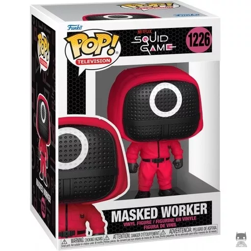 Figurine Funko POP Soldat Rouge avec Masque Cercle (Squid Game)