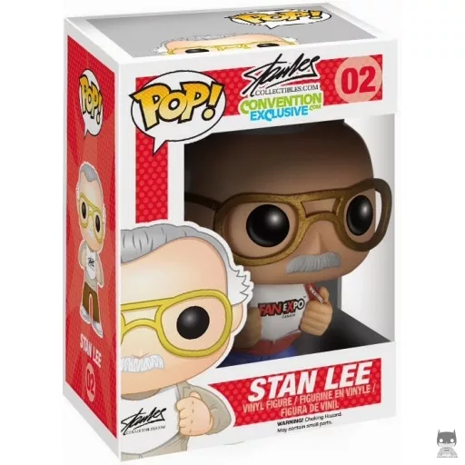 Figurine Funko POP Stan Lee (Fan Expo) (Chaussures blanches) (Exclusive)