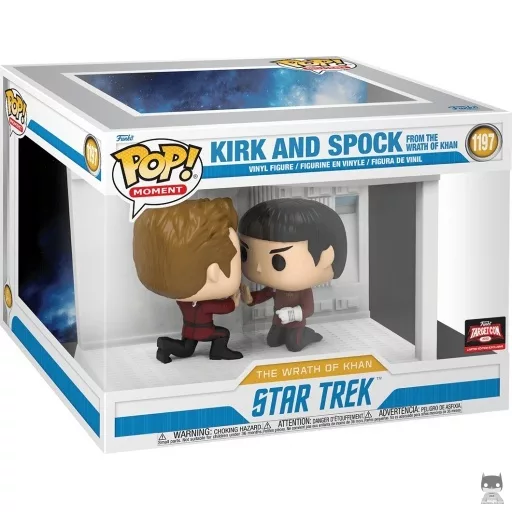 Figurine Funko POP Kirk & Spock dans La Colère de Khan (Star Trek)