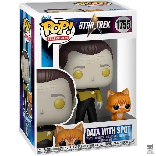 Figurine Funko POP Data avec Spot (Star Trek)