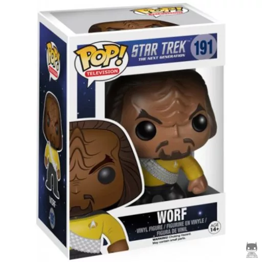 Figurine Funko POP Worf (Star Trek)