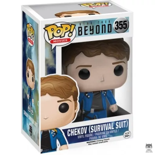 Figurine Funko POP Chekov (combinaison de survie) (Star Trek : Sans limites)
