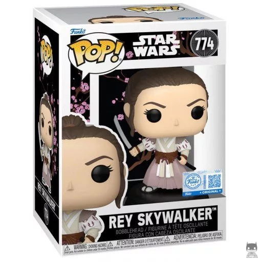 Figurine Funko POP Rey Skywalker (Samouraï) (Star Wars (Artistiques))