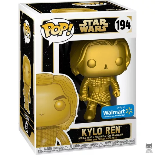 Figurine Funko POP Kylo Ren (Doré) (Star Wars (Collection Dorée))