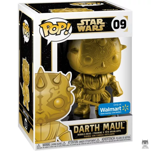 Figurine Funko POP Dark Maul (Doré) (Pop! Vinyl)