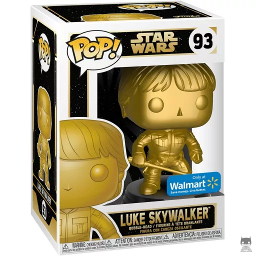 Figurine Funko POP Luke Skywalker (Doré) (Star Wars (Collection Dorée))