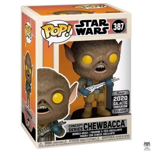 Figurine Funko POP Chewbacca (Star Wars : Concept Series)
