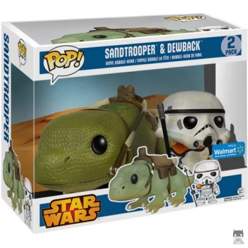 Figurine Funko POP Sandtrooper & Dewback (Pop! Vinyl)