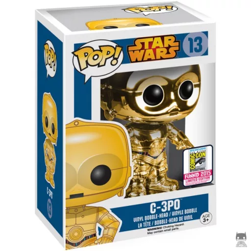 Figurine Funko POP C-3PO (Doré) (Exclusive)