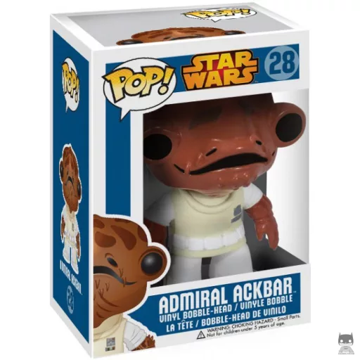 Figurine Funko POP Amiral Ackbar (Pop! Vinyl)