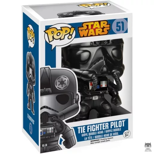 Figurine Funko POP Pilote de Tie du Premier Ordre (Star Wars : Episode I, La Menace Fantôme)
