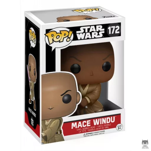 Figurine Funko POP Mace Windu (Star Wars : Episode II, L'Attaque des Clones)