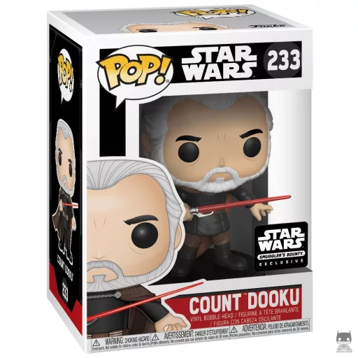 Figurine Funko POP Count Dooku (Star Wars : Episode II, L'Attaque des Clones)
