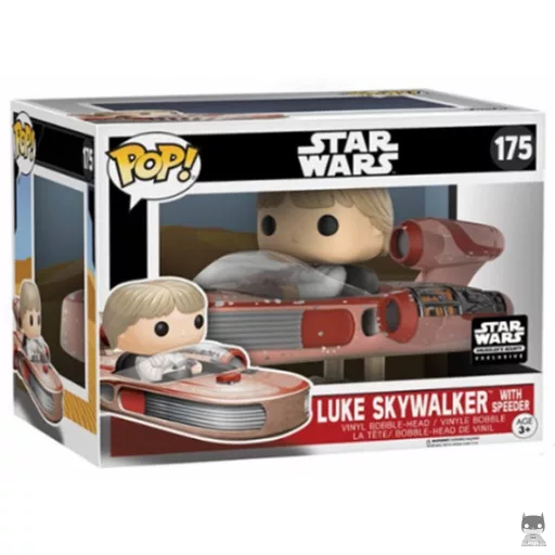 Figurine Funko POP Luke Skywalker avec Landspeeder (Star Wars : Episode IV, Un nouvel espoir)