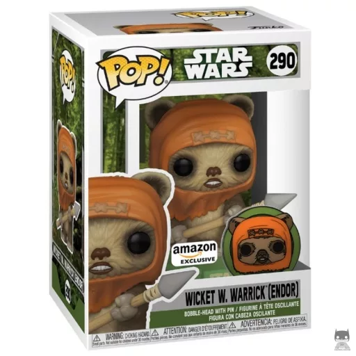 Figurine Funko POP Wicket W. Warrick (Endor) (Exclusive)
