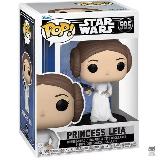 Figurine Funko POP Princesse Leia (Star Wars : Episode IV, Un nouvel espoir)