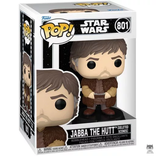 Figurine Funko POP Jabba le Hutt (Scène Supprimée) (Star Wars : Episode IV, Un nouvel espoir)
