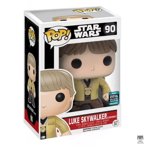 Figurine Funko POP Luke Skywalker Tenue de Cérémonie (Star Wars : Episode IV, Un nouvel espoir)