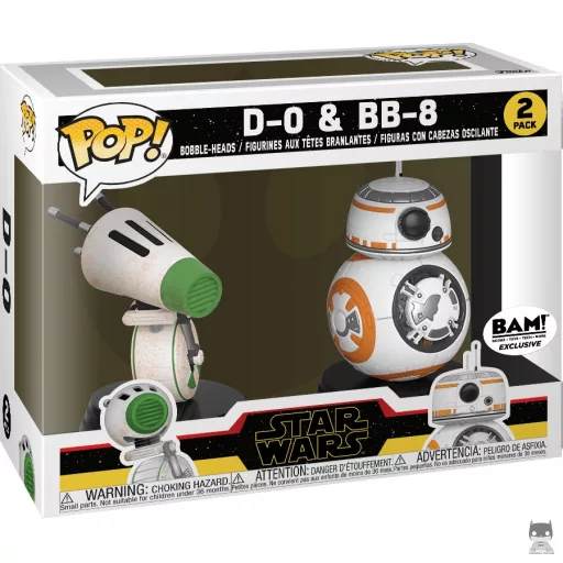 Figurine Funko POP D-0 & BB-8 (Exclusive)