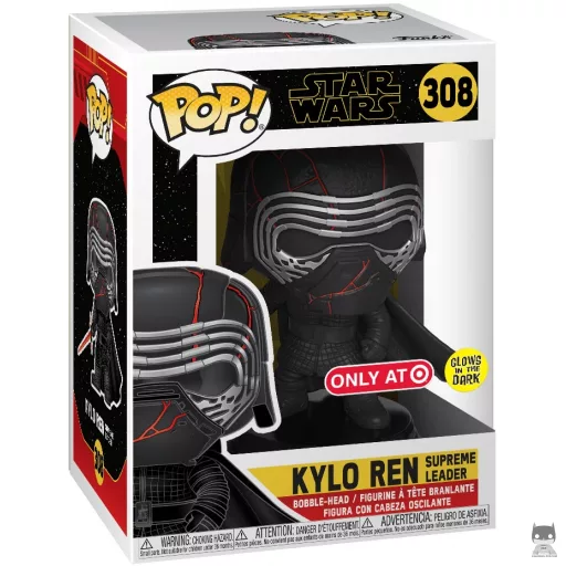 Figurine Funko POP Kylo Ren Supreme Leader (Glow in the Dark) (Target)