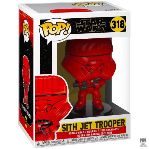 Figurine Funko POP Sith Jet Trooper (Rouge) (Star Wars Episode IX, L'Ascension de Skywalker)