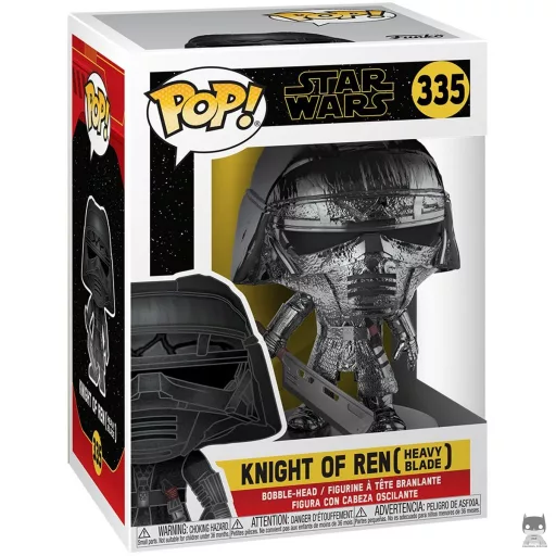 Figurine Funko POP Chevalier de Ren Heavy Blade (Hematite Chrome) (Star Wars Episode IX, L'Ascension de Skywalker)