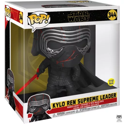 Figurine Funko POP Kylo Ren Suprême Leader (Glow in the Dark & Supersized) (Kylo Ren)