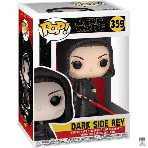 Figurine Funko POP Rey Côté Obscur (Star Wars Episode IX, L'Ascension de Skywalker)