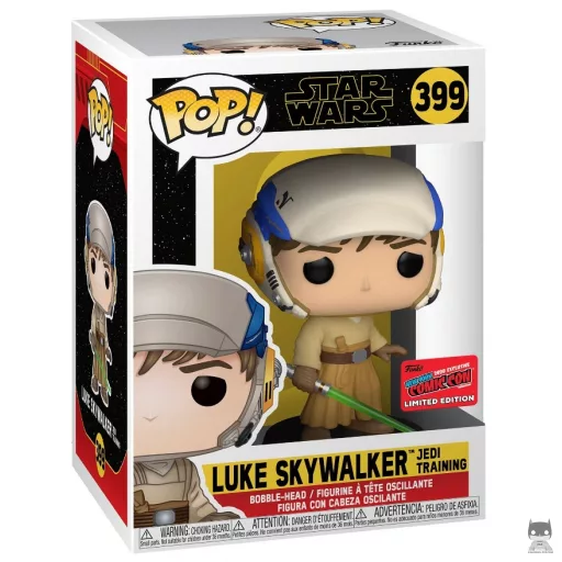 Figurine Funko POP Luke Skywalker Entraînement Jedi (Star Wars Episode IX, L'Ascension de Skywalker)