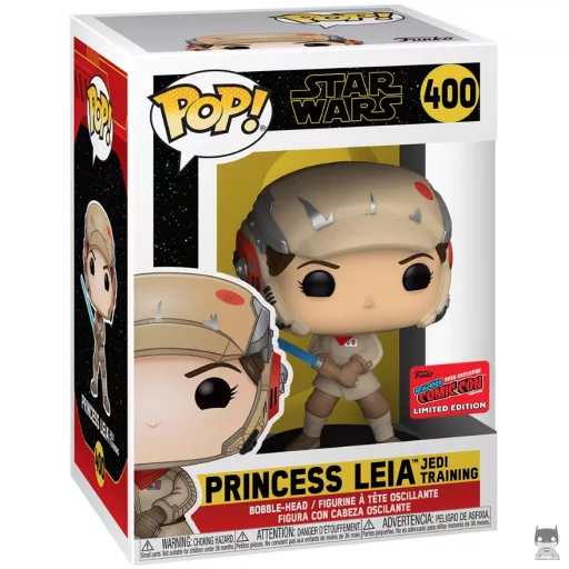Figurine Funko POP Princess Leia Entraînement Jedi (Star Wars Episode IX, L'Ascension de Skywalker)