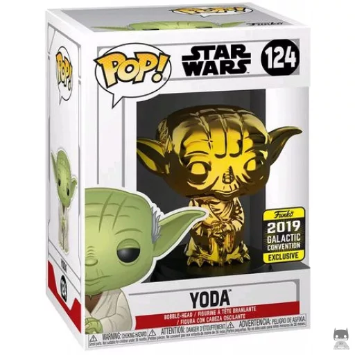 Figurine Funko POP Yoda (Doré) (Pop! Vinyl)
