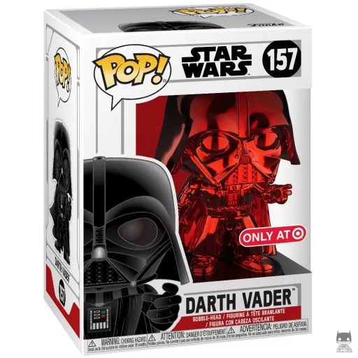 Figurine Funko POP Dark Vador (Rouge) (Star Wars : Episode VI, Le Retour du Jedi)