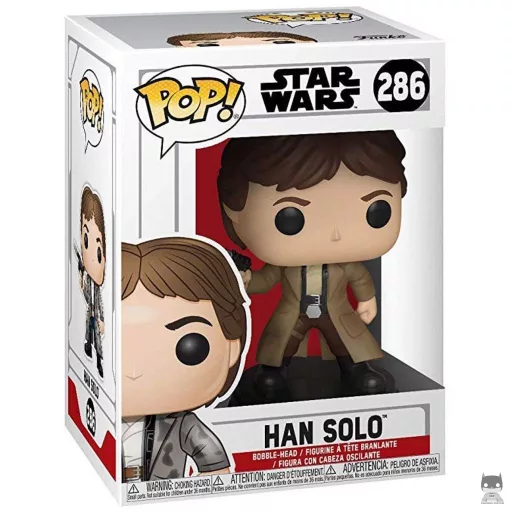 Figurine Funko POP Han Solo sur Endor (Star Wars : Episode VI, Le Retour du Jedi)