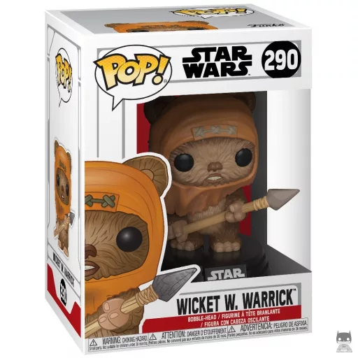 Figurine Funko POP Wicket W. Warrick (Star Wars : Episode VI, Le Retour du Jedi)